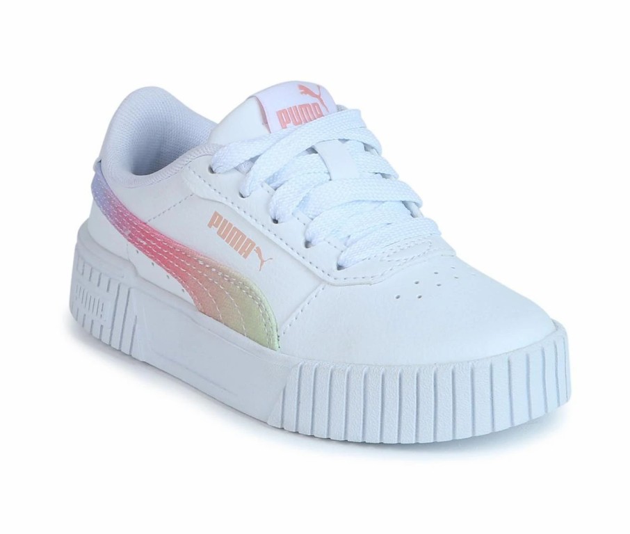 Fashion And Lifestyle Sneakers * | Girls' Puma Little Kid Carina 2.0 Butterfly Sneakers