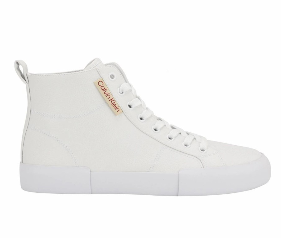 Fashion And Lifestyle Sneakers * | Men'S Calvin Klein Firmin High Top Fashion Sneakers