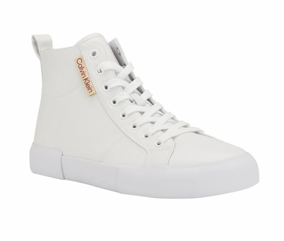 Fashion And Lifestyle Sneakers * | Men'S Calvin Klein Firmin High Top Fashion Sneakers