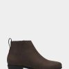 Ankle Boots * | Aerosoles Sloan Brown Faux Suede